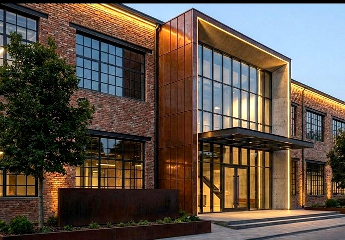 Renovated industrial building, Tashkent, Uzbekistan