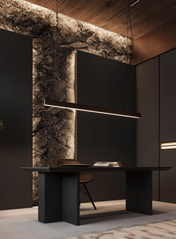 Private study area, Tashkent commercial building