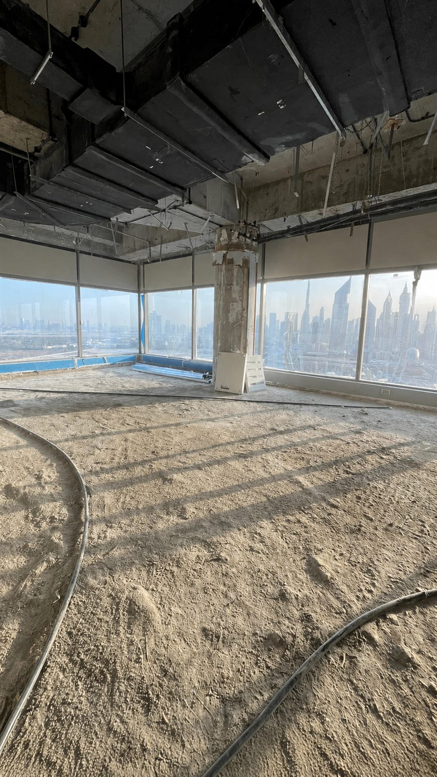 Penthouse apartment under construction, DIFC, Dubai