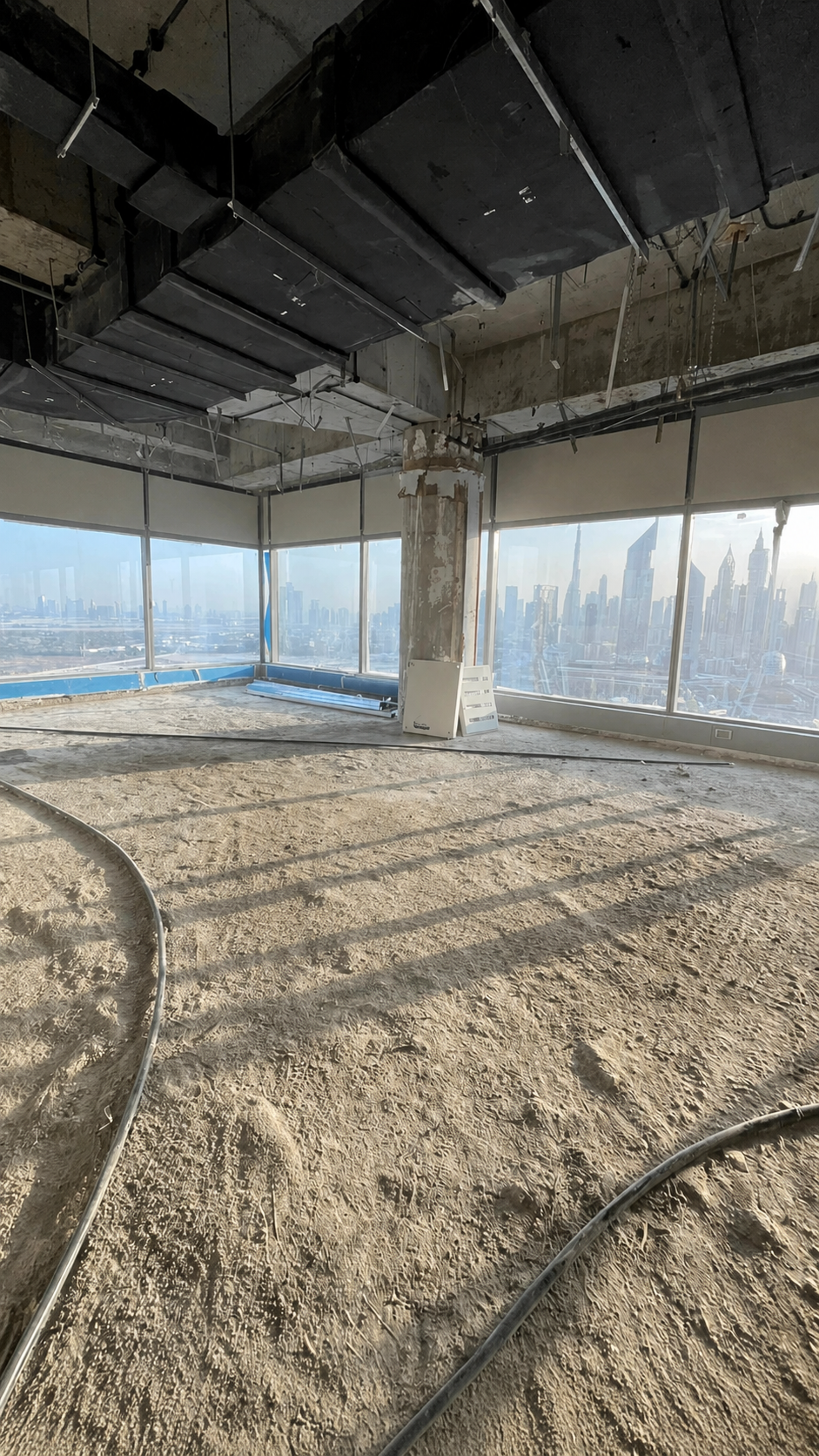Penthouse apartment under construction, DIFC, Dubai